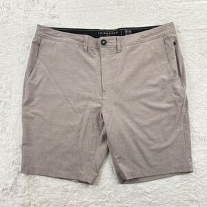 7 Diamonds Banks Performance Shorts Men's 40 Mauve Stretch Bermuda 10"‎ Inseam